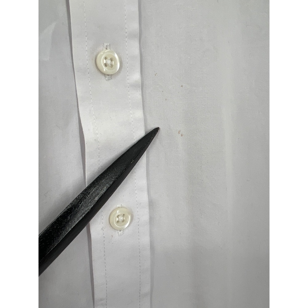 Polo Ralph Lauren Boys White Button Down Oxford Shirt Youth Size 8 Logo - Picture 7 of 9